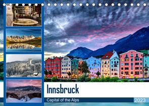 Innsbruck – Capital of the AlpsAT-Version (Tischkalender 2023 DIN A5 quer) von Jovanovic,  Danijel