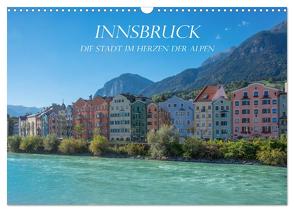 Innsbruck – Die Stadt im Herzen der Alpen (Wandkalender 2024 DIN A3 quer), CALVENDO Monatskalender von und Philipp Kellmann,  Stefanie