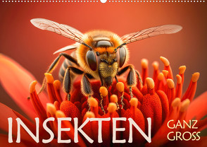 Insekten ganz gross (Wandkalender 2024 DIN A2 quer), CALVENDO Monatskalender von Rohr,  Daniel