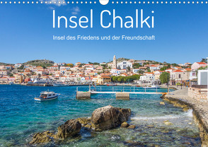 Insel Chalki (Wandkalender 2023 DIN A3 quer) von O. Schüller und Elke Schüller,  Stefan