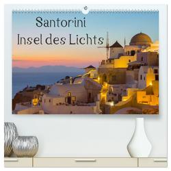 Insel des Lichts – Santorini (hochwertiger Premium Wandkalender 2024 DIN A2 quer), Kunstdruck in Hochglanz von Klinder,  Thomas
