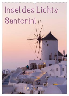 Insel des Lichts – Santorini (Wandkalender 2024 DIN A2 hoch), CALVENDO Monatskalender von Klinder,  Thomas