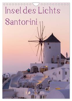 Insel des Lichts – Santorini (Wandkalender 2024 DIN A4 hoch), CALVENDO Monatskalender von Klinder,  Thomas