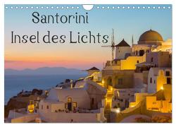 Insel des Lichts – Santorini (Wandkalender 2024 DIN A4 quer), CALVENDO Monatskalender von Klinder,  Thomas
