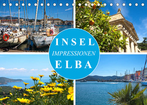 Insel Elba Impressionen (Tischkalender 2023 DIN A5 quer) von J. Richtsteig,  Walter