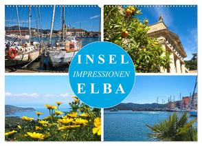 Insel Elba Impressionen (Wandkalender 2024 DIN A2 quer), CALVENDO Monatskalender von J. Richtsteig,  Walter