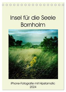Insel für die Seele Bornholm (Tischkalender 2024 DIN A5 hoch), CALVENDO Monatskalender von Zimmermann,  Kerstin