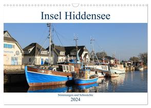 Insel Hiddensee – Stimmungen und Sehnsüchte (Wandkalender 2024 DIN A3 quer), CALVENDO Monatskalender von Anders,  Holm