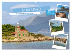 Insel Hvar – Der sonnigste Platz der Adria (Wandkalender 2024 DIN A2 quer), CALVENDO Monatskalender von Kruse,  Joana