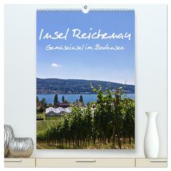Insel Reichenau – Gemüseinsel im Bodensee (hochwertiger Premium Wandkalender 2024 DIN A2 hoch), Kunstdruck in Hochglanz von Ergler,  Anja