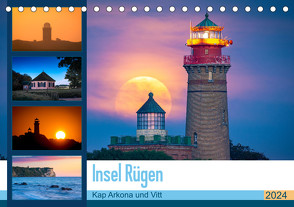 Insel Rügen – Kap Arkona und Vitt (Tischkalender 2024 DIN A5 quer), CALVENDO Monatskalender von Wasilewski,  Martin