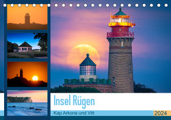 Insel Rügen – Kap Arkona und Vitt (Tischkalender 2024 DIN A5 quer) von Wasilewski,  Martin