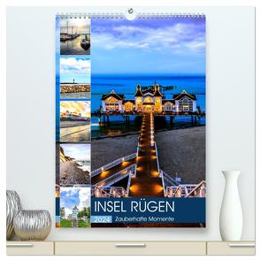 INSEL RÜGEN – Zauberhafte Momente (hochwertiger Premium Wandkalender 2024 DIN A2 hoch), Kunstdruck in Hochglanz von Dreegmeyer,  Andrea