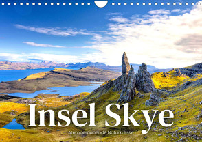 Insel Skye – Atemberaubende Naturkulisse (Wandkalender 2023 DIN A4 quer) von Monkey,  Happy
