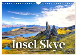 Insel Skye – Atemberaubende Naturkulisse (Wandkalender 2024 DIN A4 quer), CALVENDO Monatskalender von Monkey,  Happy