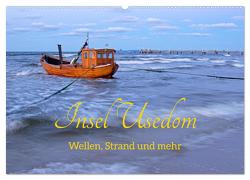Insel Usedom – Wellen, Strand und mehr (Wandkalender 2024 DIN A2 quer), CALVENDO Monatskalender von Kuttig,  Siegfried