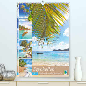 Inselglück auf den Seychellen (Premium, hochwertiger DIN A2 Wandkalender 2021, Kunstdruck in Hochglanz) von CALVENDO