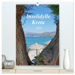 Inselidylle Kreta (hochwertiger Premium Wandkalender 2024 DIN A2 hoch), Kunstdruck in Hochglanz von Kleemann,  Claudia