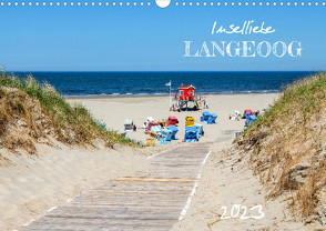 Inselliebe Langeoog (Wandkalender 2023 DIN A3 quer) von Dreegmeyer,  Andrea