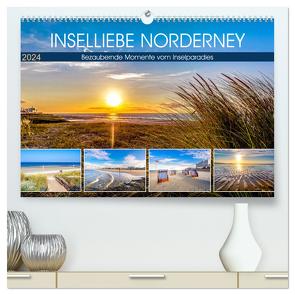 INSELLIEBE NORDERNEY (hochwertiger Premium Wandkalender 2024 DIN A2 quer), Kunstdruck in Hochglanz von Dreegmeyer,  Andrea