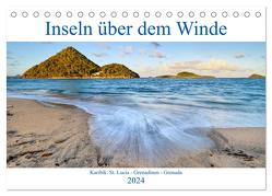 Inseln über dem Winde (Tischkalender 2024 DIN A5 quer), CALVENDO Monatskalender von Schaenzer,  Sandra
