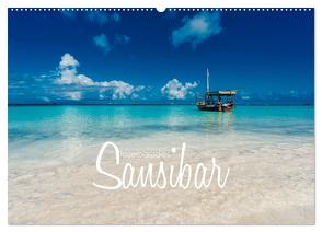 Inselparadies Sansibar (Wandkalender 2024 DIN A2 quer), CALVENDO Monatskalender von Becker,  Stefan