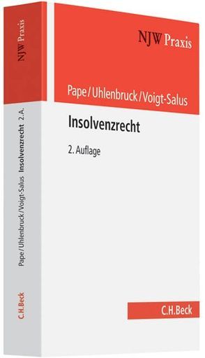 Insolvenzrecht von Pape,  Gerhard, Sietz,  Oliver, Voigt-Salus,  Joachim