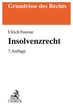 Insolvenzrecht von Foerste,  Ulrich