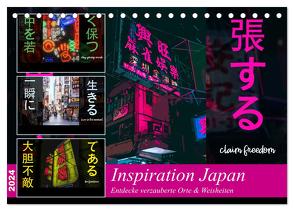 Inspiration Japan (Tischkalender 2024 DIN A5 quer), CALVENDO Monatskalender von MillennialDesigns,  MillennialDesigns