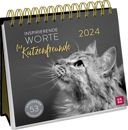 Inspirierende Worte für Katzenfreunde 2024 von Groh Verlag