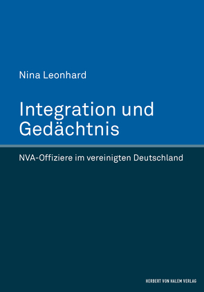 Integration und Gedächtnis von Leonhard,  Nina