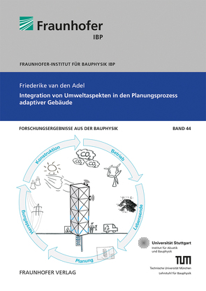 Integration von Umweltaspekten in den Planungsprozess adaptiver Gebäude. von Leistner,  Philip, Mehra,  Schew-Ram, Sedlbauer,  Klaus, van den Adel,  Friederike