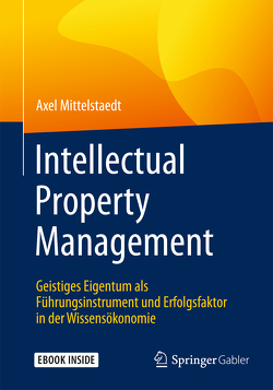 Intellectual Property Management von Mittelstaedt,  Axel