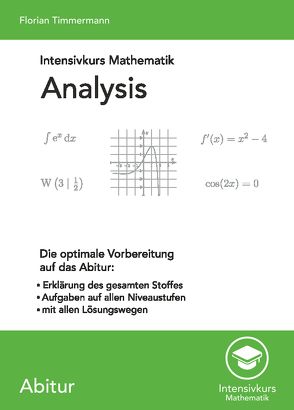 Intensivkurs Mathematik – Analysis von Timmermann,  Florian