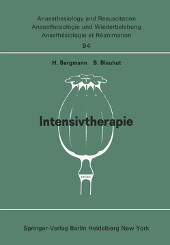 Intensivtherapie von Bergmann,  H., Blauhut,  B.