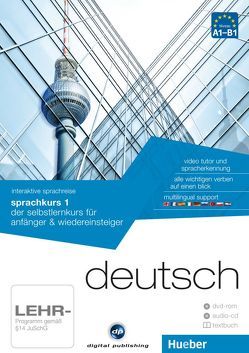 interaktive sprachreise sprachkurs 1 deutsch von Hueber Verlag GmbH & Co. KG