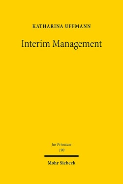 Interim Management von Uffmann,  Katharina