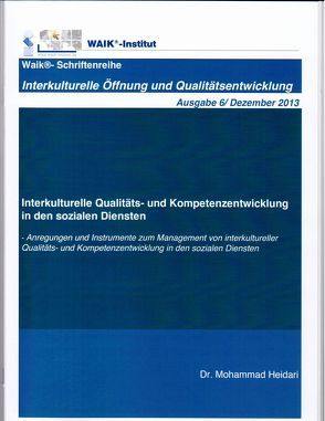 Interkulturelle Qualitäts- und Kompetenzentwicklung in den sozialen Diensten (Ausgabe 6)
