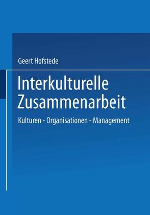 Interkulturelle Zusammenarbeit von Hofstede,  Geert