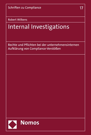 Internal Investigations von Wilkens,  Robert