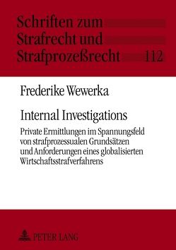 Internal Investigations von Wewerka,  Frederike