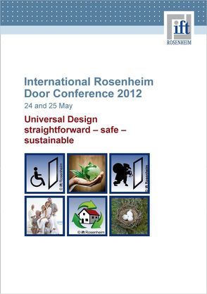 International Rosenheim Door Conference 2012 von ift Rosenheim GmbH