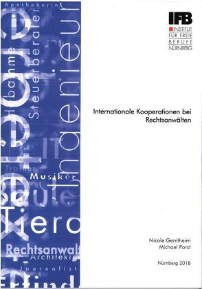 Internationale Kooperationen bei Rechtsanwälten von Genitheim,  Nicole, Porst,  Michael