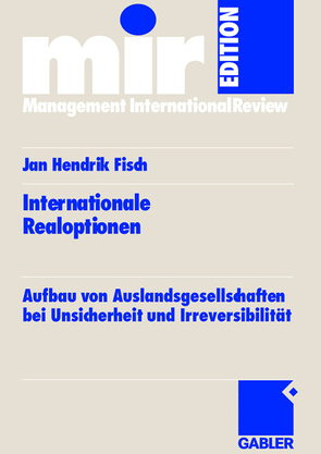 Internationale Realoptionen von Fisch,  Jan Hendrik