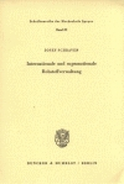 Internationale und supranationale Rohstoffverwaltung. von Schraven,  Josef