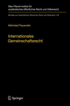 Internationales Gemeinschaftsrecht von Payandeh,  Mehrdad