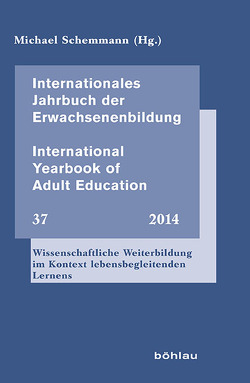 Internationales Jahrbuch der Erwachsenenbildung. International Yearbook of Adult Education von Schemmann,  Michael