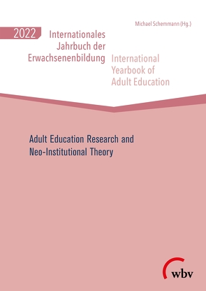 Internationales Jahrbuch Erwachsenenbildung 2022 von Schemmann,  Michael