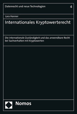 Internationales Kryptowerterecht von Hanner,  Lara