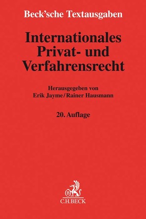 Internationales Privat- und Verfahrensrecht von Hausmann,  Rainer, Jayme,  Erik